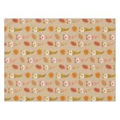 Erntedank mit Herbstblättern Tischdecke (Vorderseite (Horizontal))