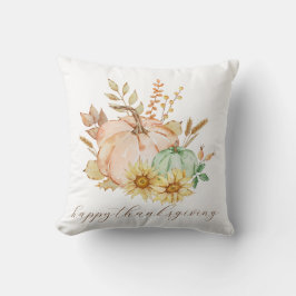 Erntedank mit individueller Wasserfarbenernte Kissen