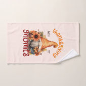 Erntedank mit meinen Gnomen Badhandtuch Set (Handtuch)
