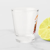 Erntedank mit meinen Gnomen Schnapsglas (Links)