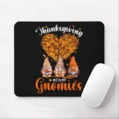 Erntedank mit meinen Gnomen Spaß Herbst Herbst Mousepad (Mit Mouse)