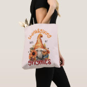 Erntedank mit meinen Gnomen Tasche (Von Nahem)
