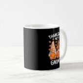 Erntedank mit meinen Gnomen wird Herbstpause Kaffeetasse (VorderseiteRechts)