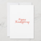 Erntedank mit niedlichen Eulen Dankeskarte (Rückseite)