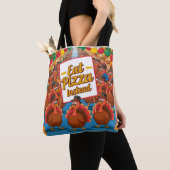 Erntedank mit Pizza Tasche (Von Nahem)