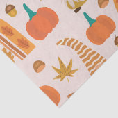 Erntedank mit Regenbogen und HerbstBlätter Seidenpapier (Detail)