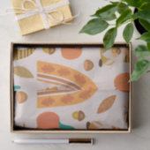 Erntedank mit Regenbogen und HerbstBlätter Seidenpapier (Geschenk)