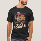 Erntedank mit Trot 2024 in der Türkei Lasse Gobble T-Shirt (Vorderseite)