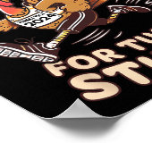 Erntedank mit türkischer Truppe 2024 Witzig Poster (Ecke)