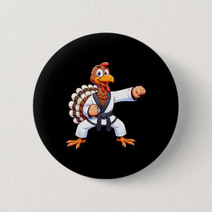 Erntedank Mixed Martial Arts Kickboxing Judo Karat Button