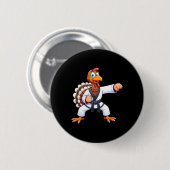 Erntedank Mixed Martial Arts Kickboxing Judo Karat Button (Vorne & Hinten)