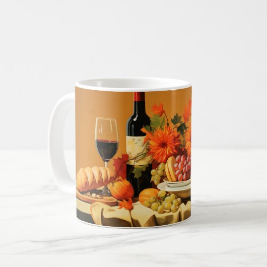 Erntedank Moderne 5 Tasse (Vorderseite Links)