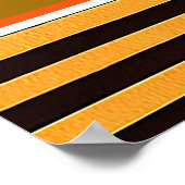 Erntedank Moderne, schöne Herbstsammlung Poster (Ecke)