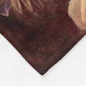 Erntedank Mona Lisa Pilgrim Fleecedecke (Ecke)