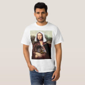 Erntedank Mona Lisa Pilgrim T-Shirt (Vorne ganz)