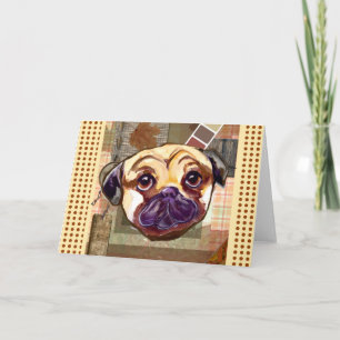 ERNTEDANK MOPS FEIERTAGSKARTE