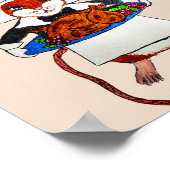 ERNTEDANK MOUSE PILGRIM POSTER (Ecke)