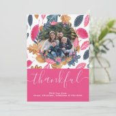 Erntedank-Muster für Holzböden Feiertagskarte (Stehend Vorderseite)