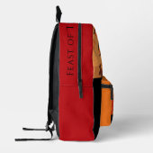 Erntedank-Muster, moderner trendiger bedruckter Ru Rucksack (Links)