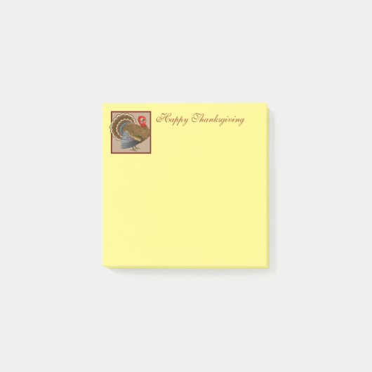 Erntedank - Nachhinweise Post-it Klebezettel (Vorderseite)