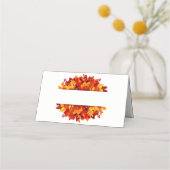 Erntedank Name Platzkarte (Vorderseite)