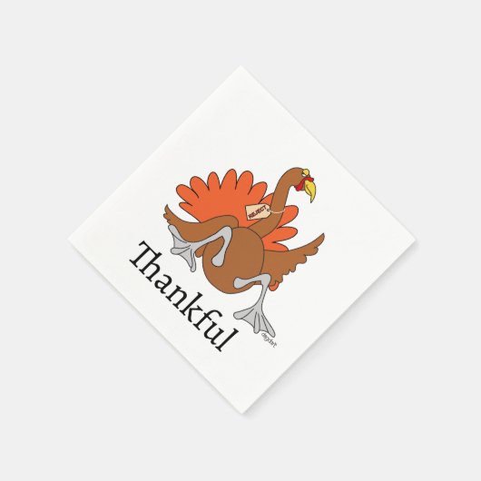 Erntedank Napkin Serviette (Ecke)