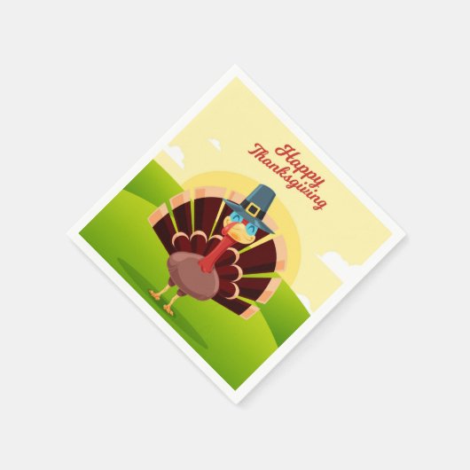 Erntedank Napkins Serviette (Ecke)