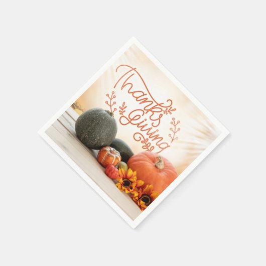 Erntedank Napkins Serviette (Ecke)