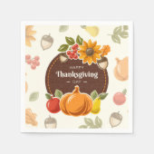 Erntedank Napkins Serviette (Vorderseite)