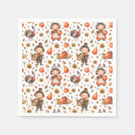 Erntedank Napkins Serviette