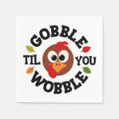 Erntedank Napkins Serviette (Vorderseite)