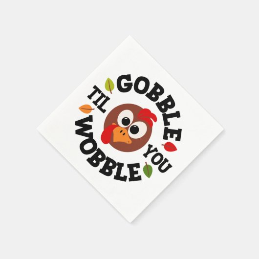 Erntedank Napkins Serviette (Ecke)