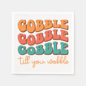 Erntedank Napkins Serviette (Vorderseite)