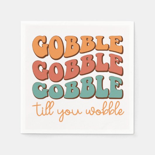 Erntedank Napkins Serviette (Vorderseite)