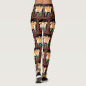 ERNTEDANK NATIVE AMERIKANISCHE LEGGINGS (Rückseite)