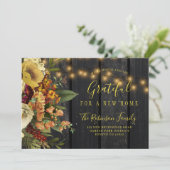 Erntedank neue Zuhause für bewegliche Ferien Ankündigung (Stehend Vorderseite)