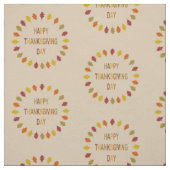 Erntedank Oak Blätter Gemustert Stoff (Muster)