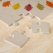 Erntedank Oak Blätter Puzzle (Seite)