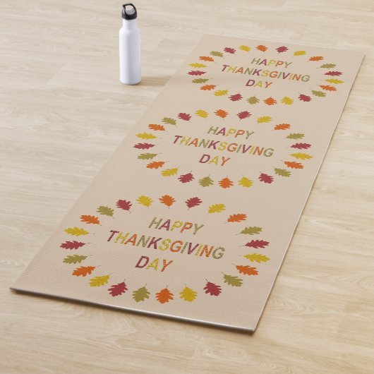 Erntedank Oak Blätter Yogamatte (Beispiel)