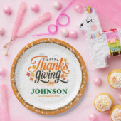 Erntedank Office-Party Pappteller (Party)