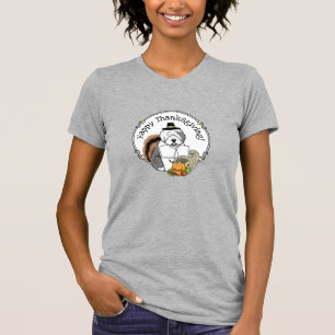 Erntedank Old English Sheepdog (Grau 1) Spaß T-Shirt