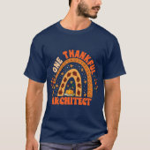 Erntedank "One Thankful Architecture" T-Shirt (Vorderseite)