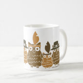 Erntedank Owls Kaffeetasse (VorderseiteRechts)