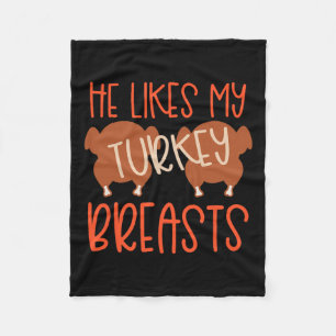 Erntedank Paare Türkei Brust sie mag meinen Dr. Fleecedecke