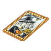 ERNTEDANK PACHYDERM, DANKFÄLTIGER PILGRIM-ELEPHANT MAGNET (Linke Seite)