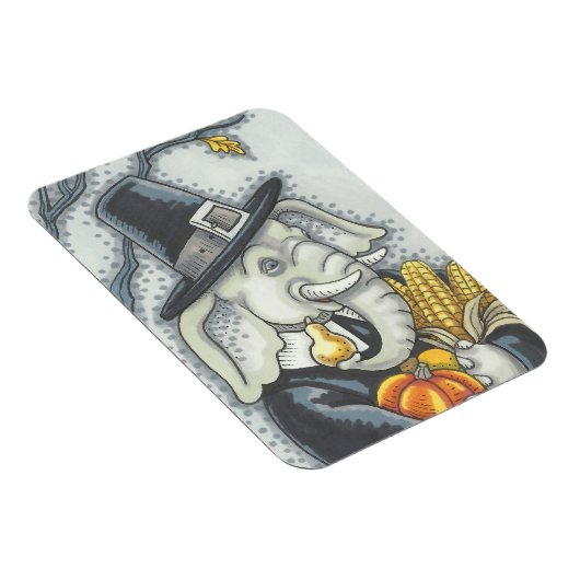 ERNTEDANK PACHYDERM, PILGRIM ELEPHANT MAGNET (Rechte Seite)