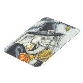 ERNTEDANK PACHYDERM, PILGRIM ELEPHANT MAGNET (Linke Seite)