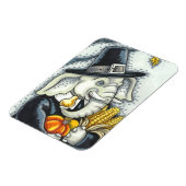 ERNTEDANK PACHYDERM, PILGRIM ELEPHANT MAGNET (Linke Seite)