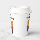 Erntedank Paper Cup Pappbecher (Rechts)