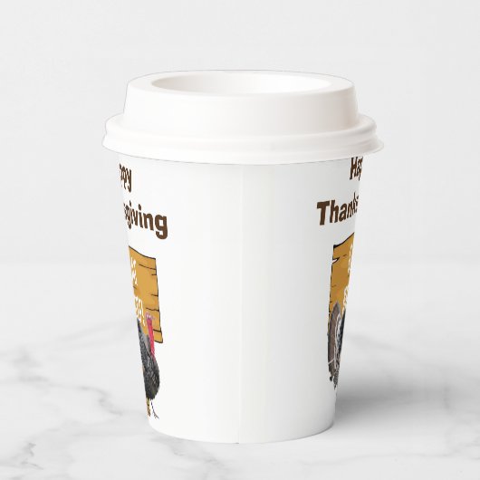 Erntedank Paper Cup Pappbecher (Rechts)